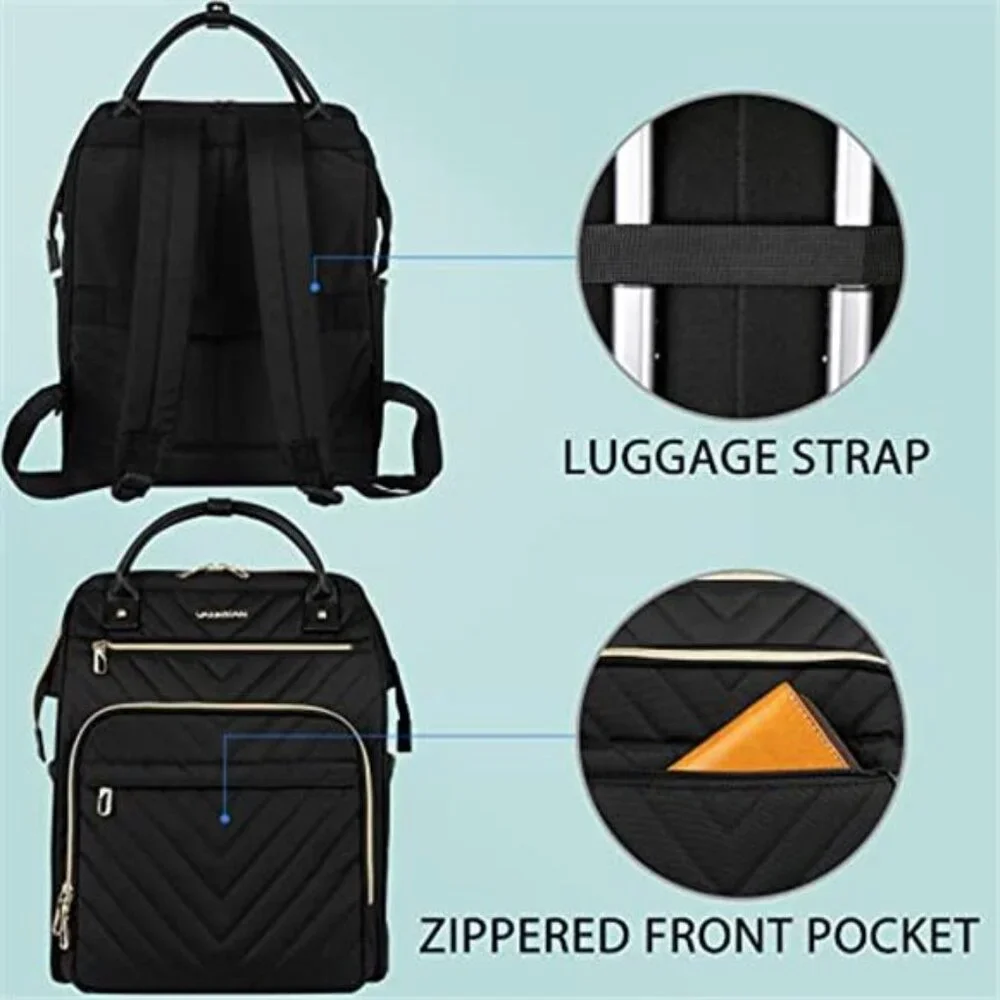 Women's Laptop Backpack Bag, 17 Inch